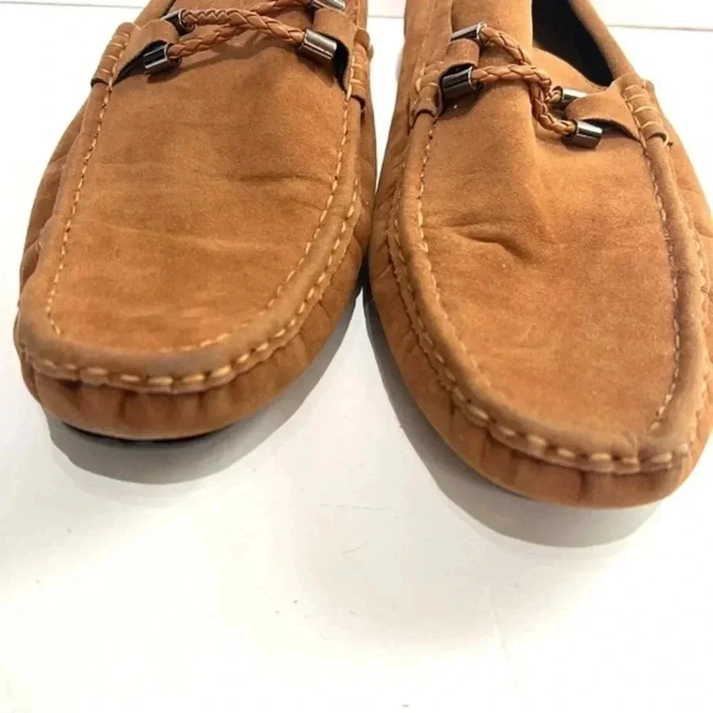 Marutti Mens Driving Shoes in Tan Size 45 EU - Picture 5 of 10
